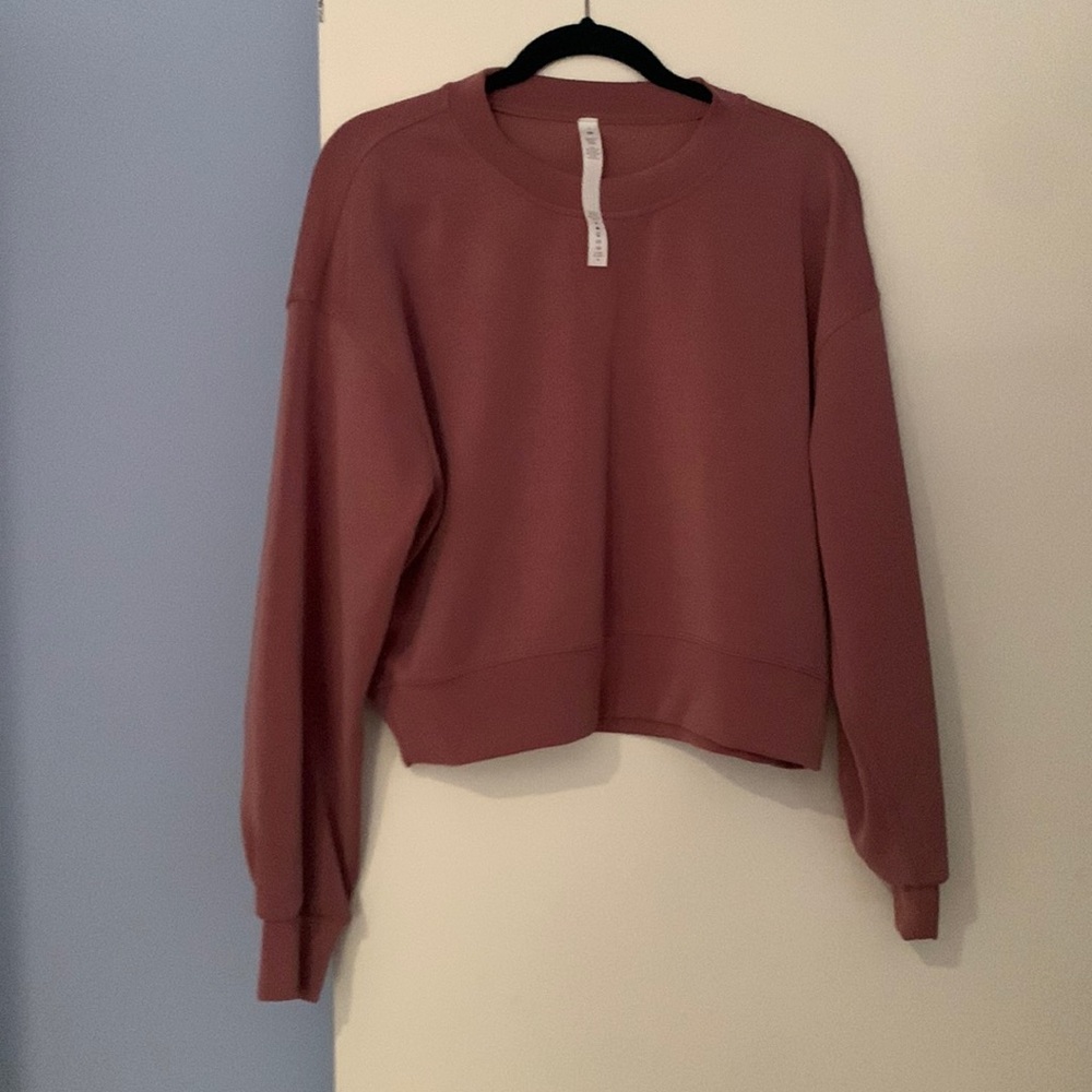 Lululemon Cropped sweatshirt microfiber